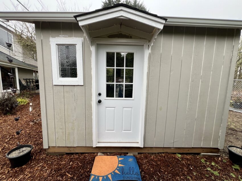 Exterior Sunshine Shed